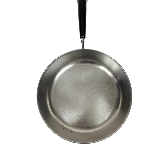 Vintage Revere Ware 9" Copper Clad Bottom Frying Pan Saute Pan - Picture 7 of 10